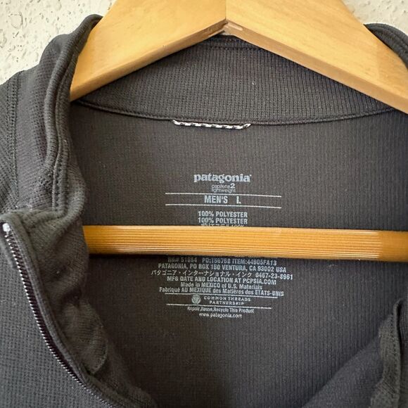 PATAGONIA Capilene 2 Lightweight Half-Zip Neck L/S Performance Base Layer - Picture 6 of 8